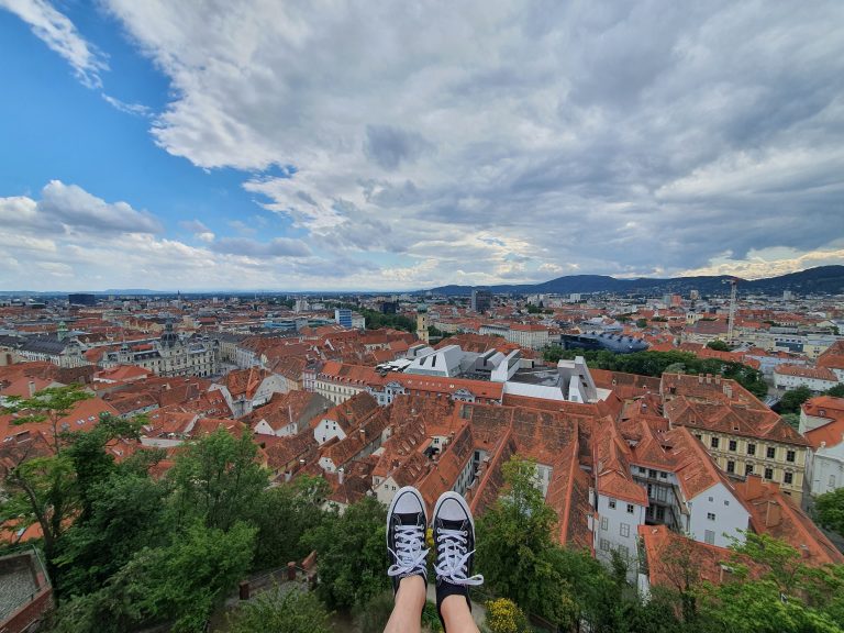 Rutsch mir doch den Schlossberg runter – ein cooler Tag in Graz